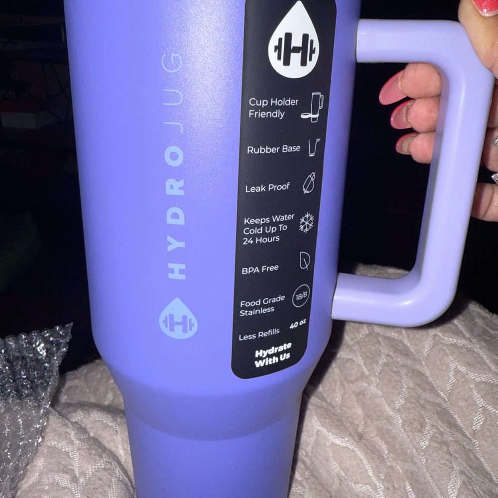 HydroJug Lavender and Lime Water Bottle